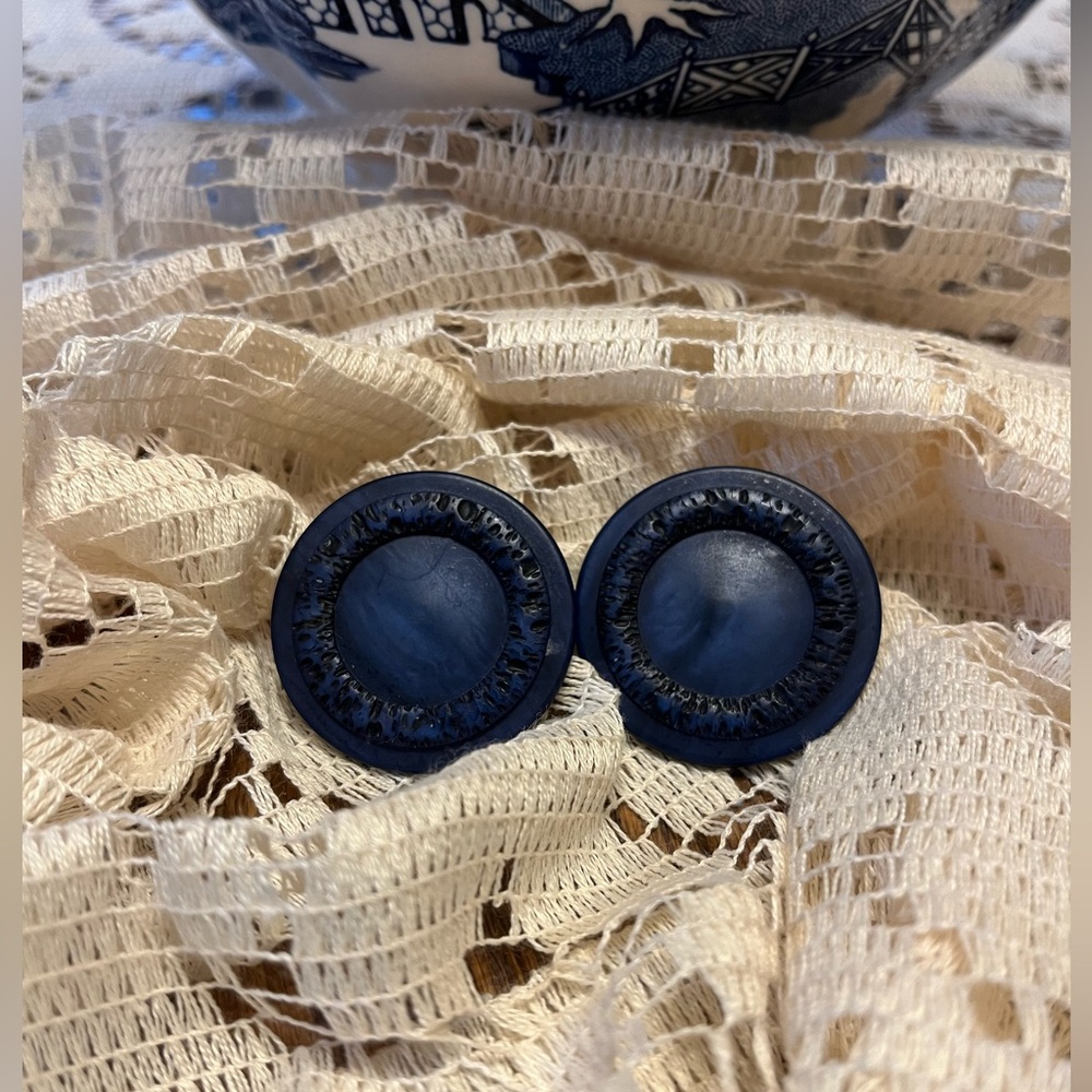 Antique clip on earrings